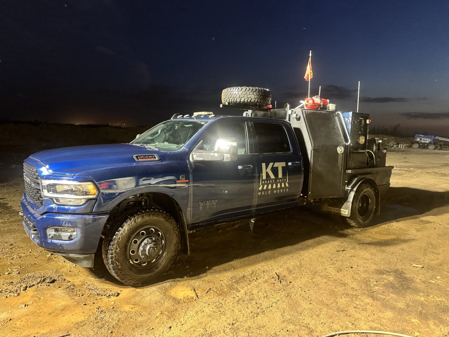 KT Heavy Duty Weld Works mobile welding truck